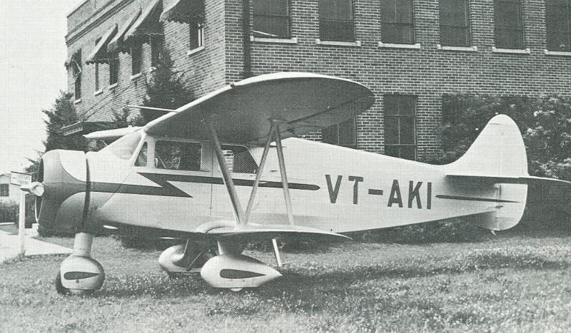 1938 Waco ZVN-8 VT-AKI 04.JPG - 1938 Waco ZVN-8 VT-AKI